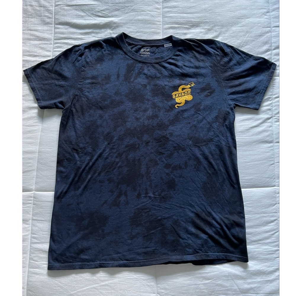 Vintage Tie Dye Short Sleeve Shirt